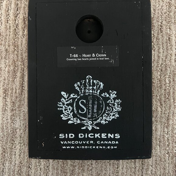 Sid Dickens T66 Heart & Crown Memory Block - Picture 2 of 6